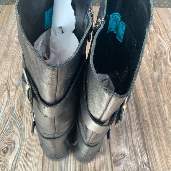 LANE Boots Black Zip Western Riding Boot / LB0216B. Size 10. - Picture 10 of 11